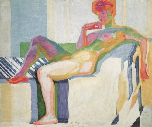 František Kupka, Planes by Colors (Great Nude), 1909.