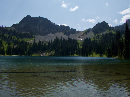 Upper Crystal Lake &amp; Crystal Peak by John Sluder