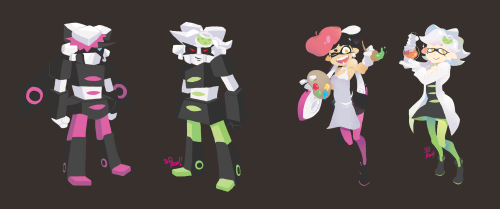 agentis-zephirum: 3drod: Every single Splatfest piece I made. Shame this tradition has come to an en