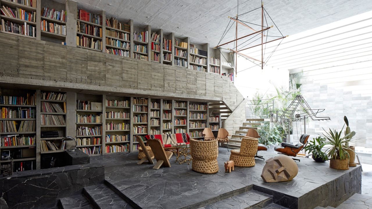 thekhooll:  The Home and Studio of Artists Pedros Reyes and Carla Fernandez in México