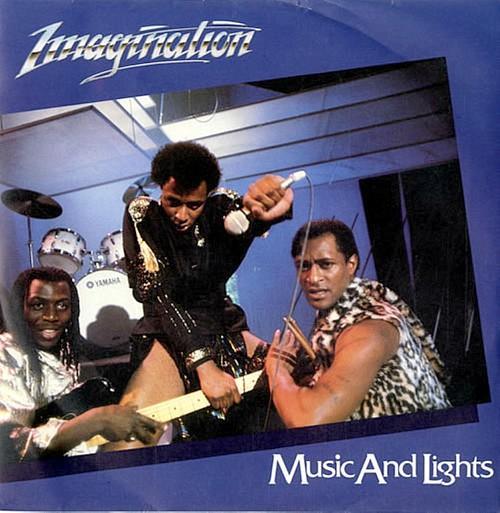 Imagination “Music And Lights” (1982) vinyl sleeve front