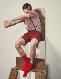 manniskorarkonstiga:   Nick Radley at AMCK Models in hans im glück, photographed by Annie Lai and styled by Chala Selcan for Schön! Magazine   