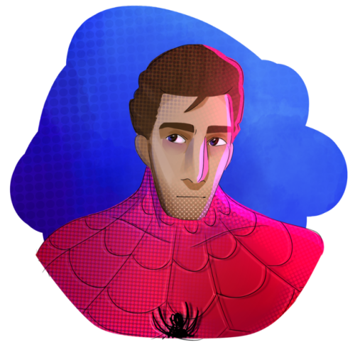 Peter B Parker In A Spiderverse-esque Style!