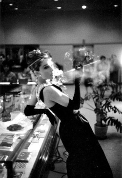 insanity-and-vanity:  nicghesquiere:  possibly the best photo i have ever seen of audrey hepburn  Completely agreed. Breakfast at Tiffany’s is the film that made me fall in love with her in the first place 