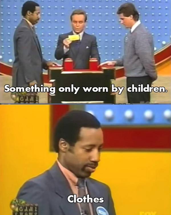 bearer-of-bad-decisions: family feud is a national treasure  yellow orange had my