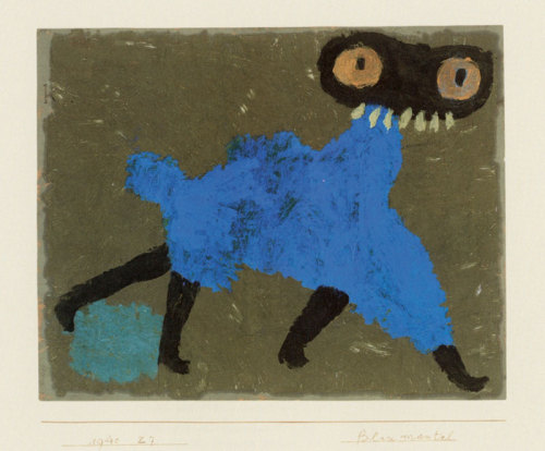 ymutate:Paul Klee: Blaumantel, 1940 