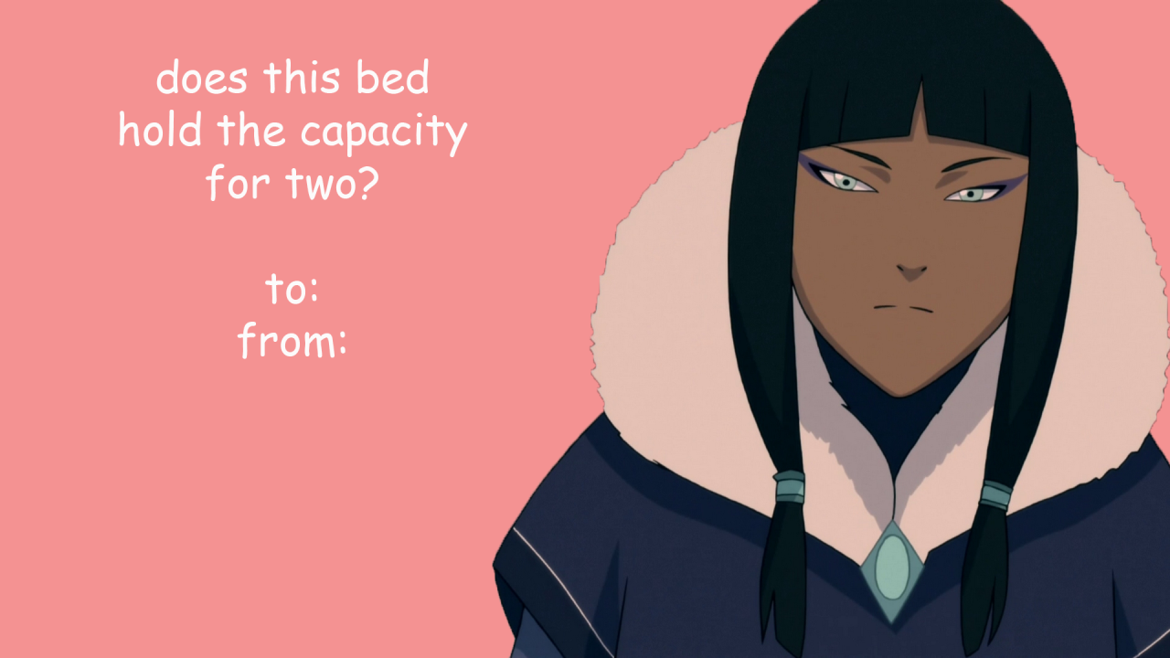 tahnosbubblebutt:  korra valentines part 2 (part 1) 