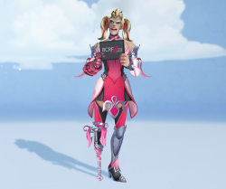 inkyopolis:  quere: junkrat put on pink mrecy