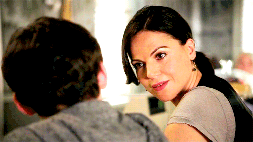 the-not-so-evil-queen:  reginathehero:  The progression of Regina’s smiles.   The adorable young Regina smile came back :’) 