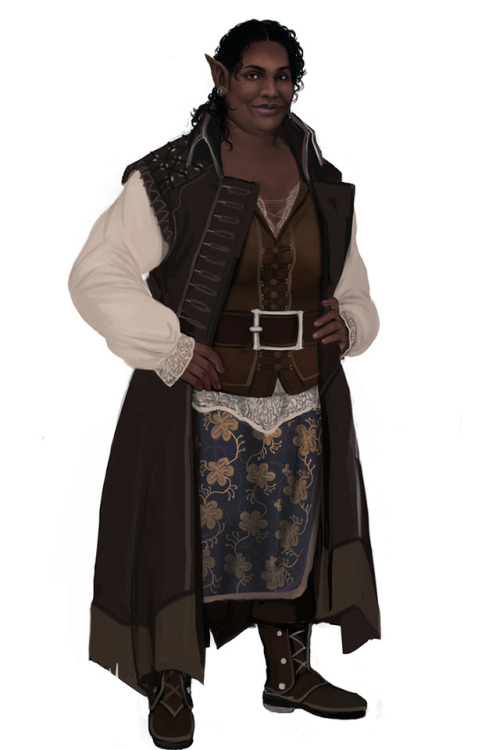 rnarccus:Posting some more character’s today–first up is Swathi, captain of a pirate cre