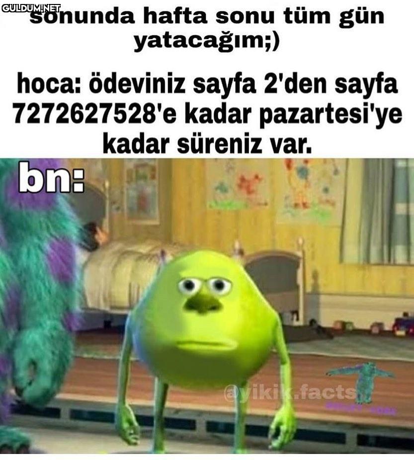 Sinirlendim şu an
sonunda...