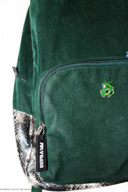 pokemon-photography:  my Rayquaza backpack 