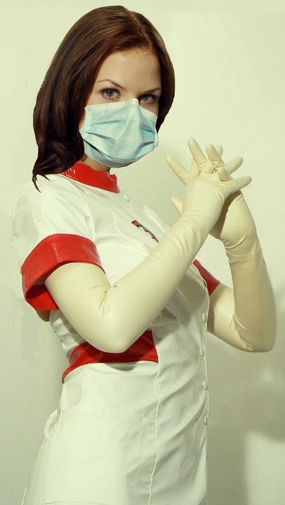 Nurse latex fetish porn