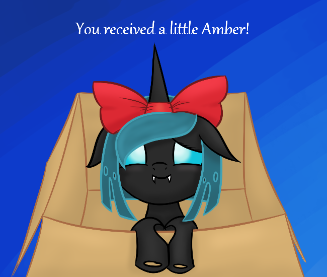 ask-little-amber:  Seasons greetings from Amber and her mod! We want to take this