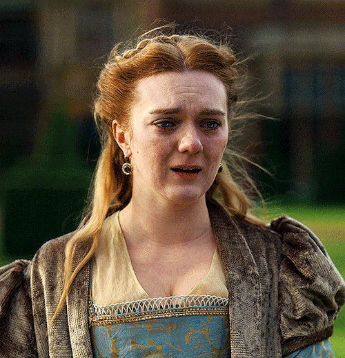 CHLOE HARRIS As BESSIE BLOUNTin THE SPANISH PRINCESS Series 2
