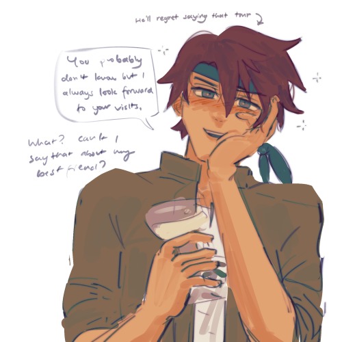 Doodles Of Blushing Marchie (copium For Next Fom Update)