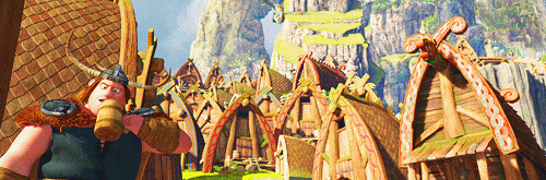 domhnallgleeful:  This is Berk. It snows nine months of the year, and hails the other