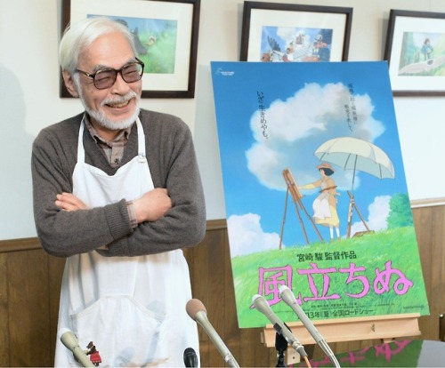 movieholicsblog:Hayao Miyazaki turns 78!!