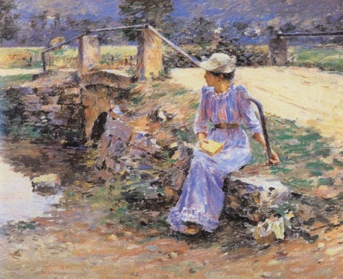 La Débâcle (1892). Theodore Robinson (American, Impressionism, 1852–189