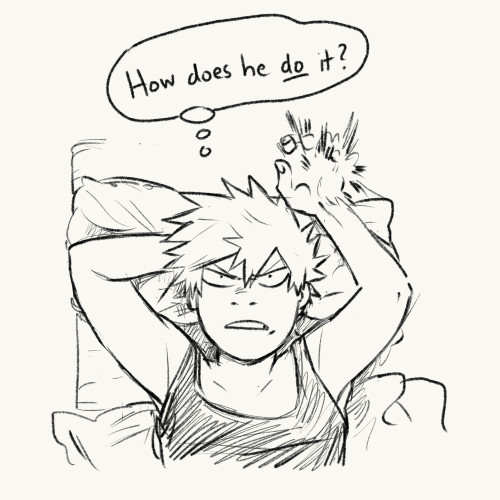 kuerbis17: First year Katsuki was just so completely frustrated.