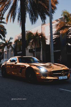 motivationsforlife:  Rosegold SLS in Beverly Hills by SBSupercars // Edited by MFL