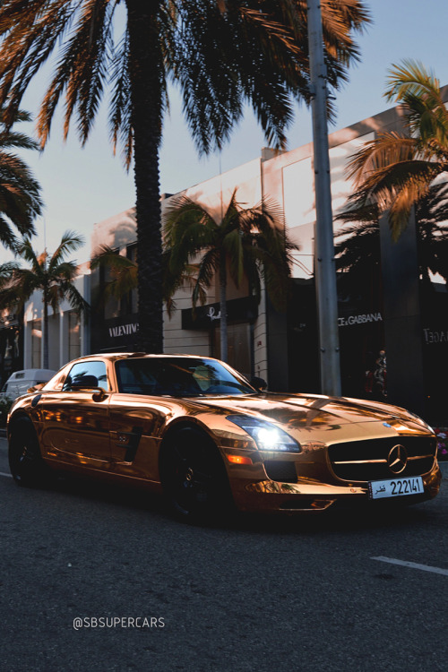 motivationsforlife:Rosegold SLS in Beverly Hills by SBSupercars // Edited by MFL