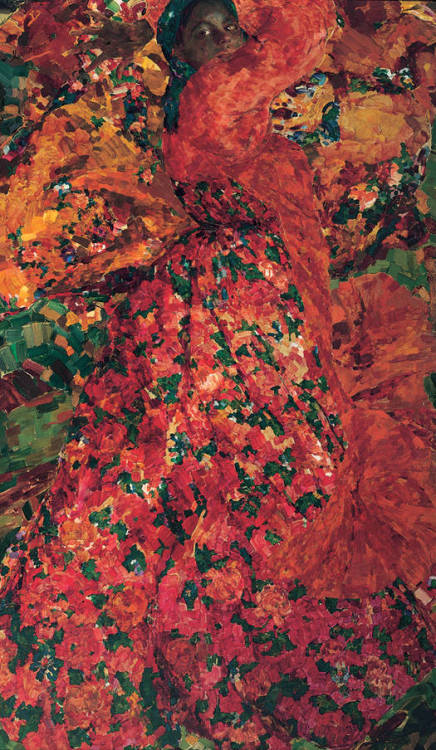 fleurdulys:  Dancing Peasant Woman - Filipp Malyavin1913