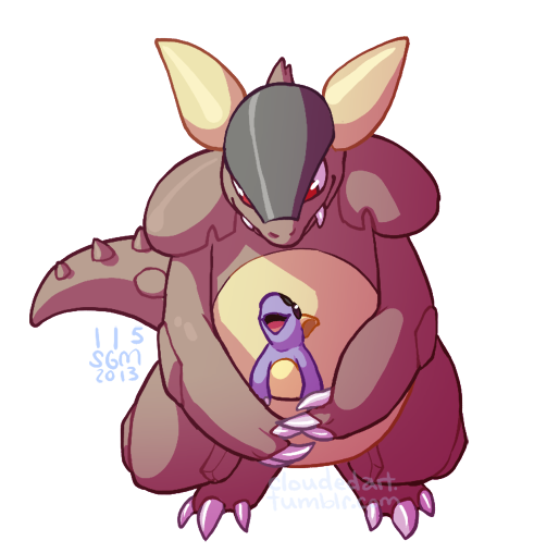 cloudedart:  Fierce mommas and their babies are my one truest weakness