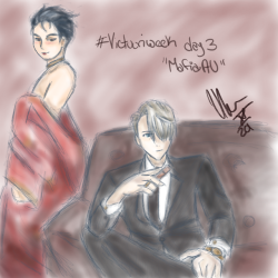 kimori1024:  @victuuri-week Day 3!  I went