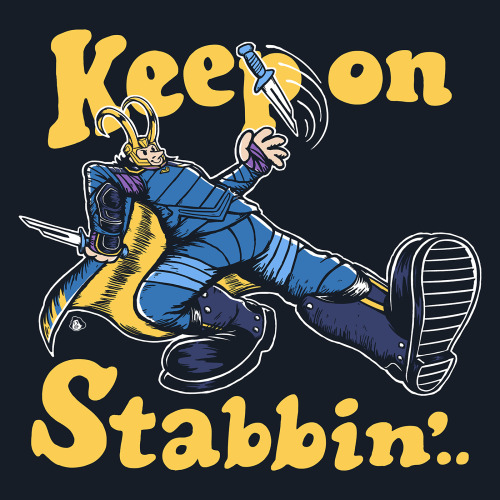  Stabbin’ on down the line…Hey hey hey…I said keep on stabbin’..Stabbin&rs