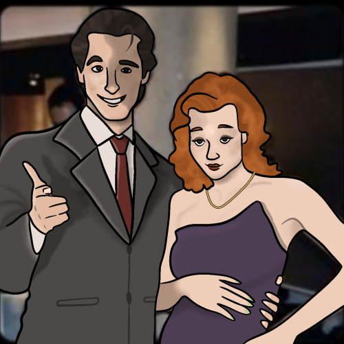 Ms Terry And Her BFF Harvey Dent