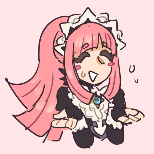 felicia warm up doodle