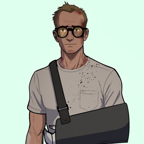 Tech, Caught Wrench-handed Trying To Repair Stuff On Pabu When Hes Supposed To Be Resting