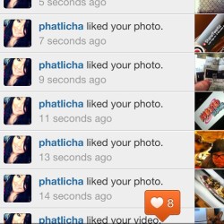 An she still going ._. #spam @phatlicha follow