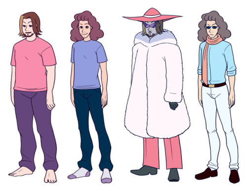 FINALLY some character sheets!!I’ve been playing around with my palettes. Mainly trying to ble