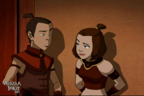 You were alive here — fearful, wild and beautiful. - Alone: why Azula's meeting with Suki as well...