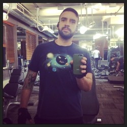 jforadada:  Made it to the gym. A little