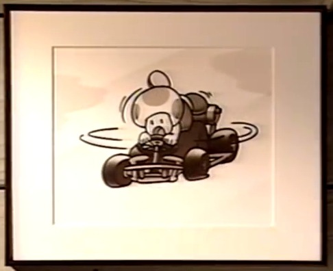 slbtumblng:  suppermariobroth:  From a Japanese store promo for Super Mario Kart.