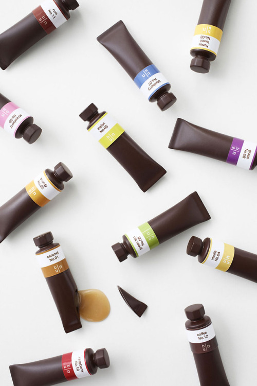 itscolossal:  Edible Chocolate Art Supplies by Nendo