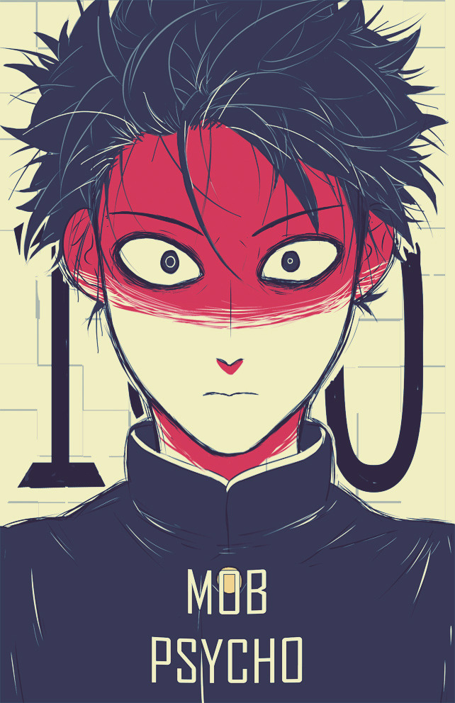 dahaebaik:  i went from drawing sailor moon to making mob psycho…i dont even know…