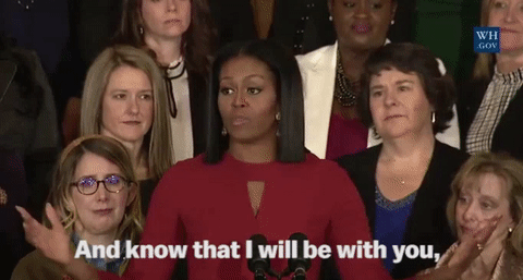 vox: Michelle Obama’s last speech as first lady was a tearful, impassioned defense