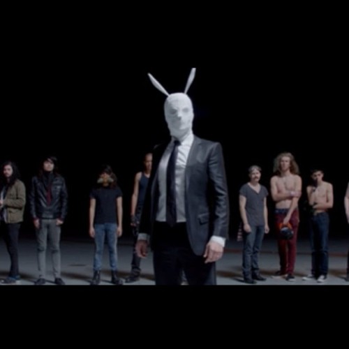 Inspirational! 30 Seconds to Mars are a full on production. “Hurricane” inspired parts of my “Easter Bunny? WTF!” Video and this single image is blowing my mind!! 