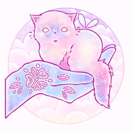 Nebula Cat in Hand~Reblogs Appreciated~Shop | Instagram | Tip Jar