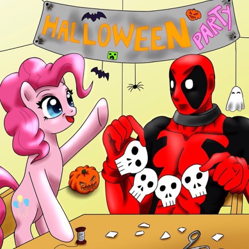 #deadpool #mylittlepony #marvel #marvelcomics #halloween