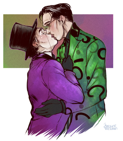 Nygmobblepot future! a gift, commissioned by @cheshiresden  for...