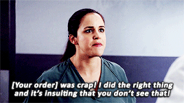 tall-butt:    “Amy Santiago. Got a dad, two uncles, and six brothers on the force.