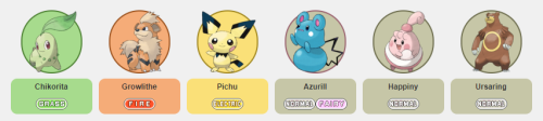 Willow’s Pokémon team. <33333333 Website for the Pokémon team builder: richi3f.github.io/
