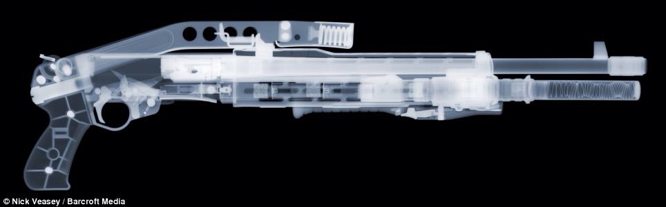 ineversurrender:  Gun X-rays http://ineversurrender.tumblr.com/ 