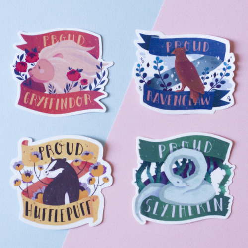 Guyyys!! The Harry Potter stickers are already in the shop! I&rsquo;ve made two different sets, pack