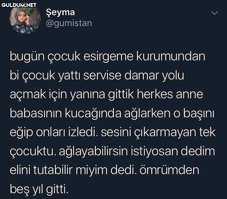 Şeyma @gumistan bugün...